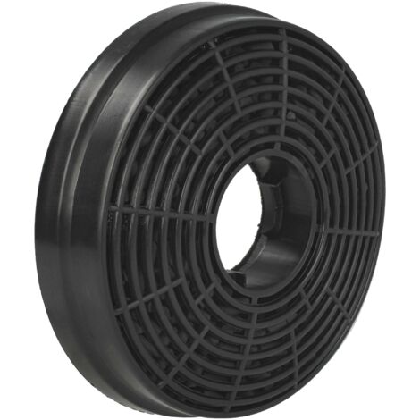 vhbw Filtre à charbon actif remplacement pour PKM CF130 pour hotte aspirante - 10,5 cm
