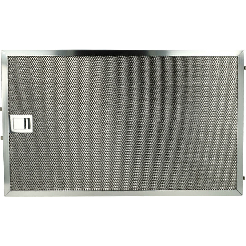 Vhbw - Filtre anti-graisse compatible avec Miele da 6526 d ext puristic canto (2014 - 2016) hotte de cuisine - 43,3 x 26,4 x 0,9 cm, acier inoxydable