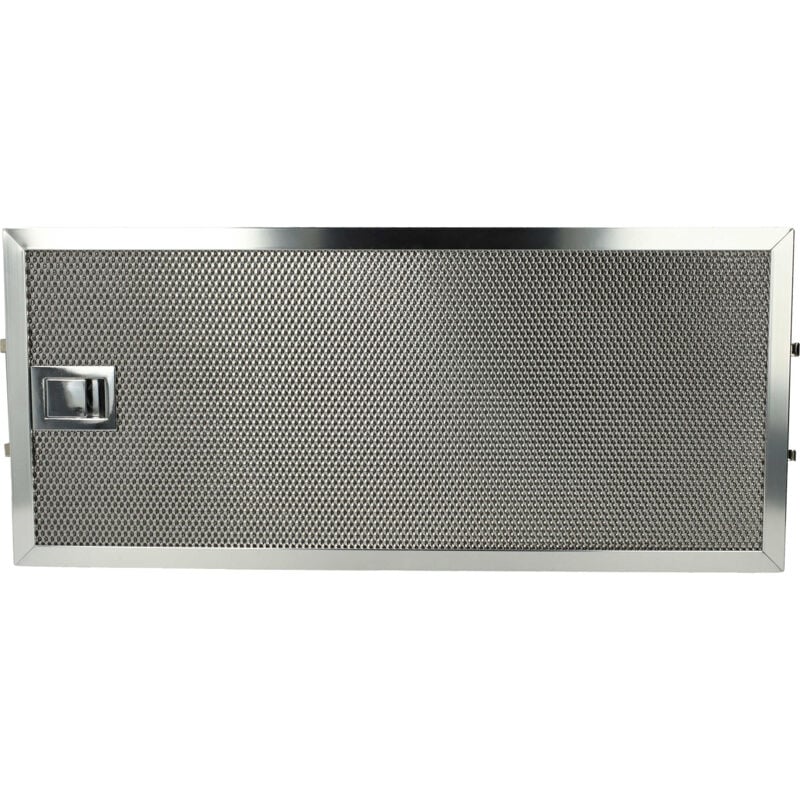 Vhbw - Filtre anti-graisse compatible avec Miele DA90-1 (1991 - 1996) hotte de cuisine - 17,0 x 38,5 x 0,9 cm, acier inoxydable