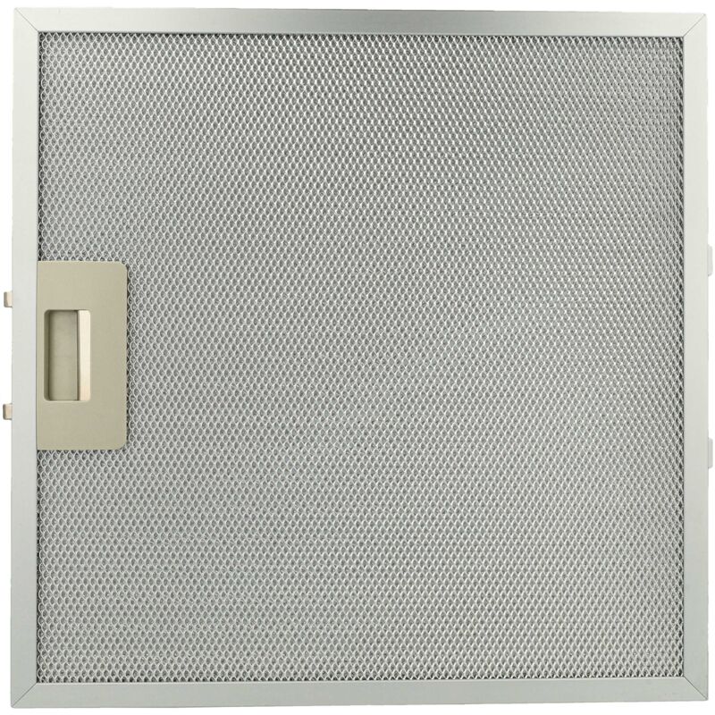 Vhbw - Filtre anti-graisse compatible avec Whirlpool akr 951 857848115000, 857848115900, 857848136000 hotte de cuisine - 32 x 32 x 0,85 cm, métal