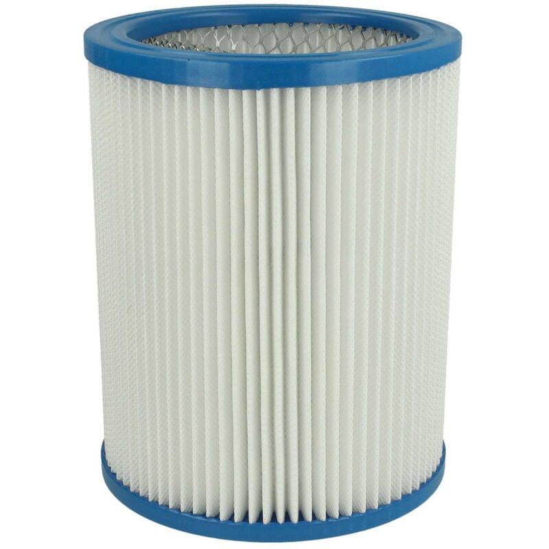 Filtre à cartouche remplacement pour Fein 31322765009, 4014586261454 pour aspirateur à sec ou humide - Filtre plissé, papier / plastique, blanc - Vhbw