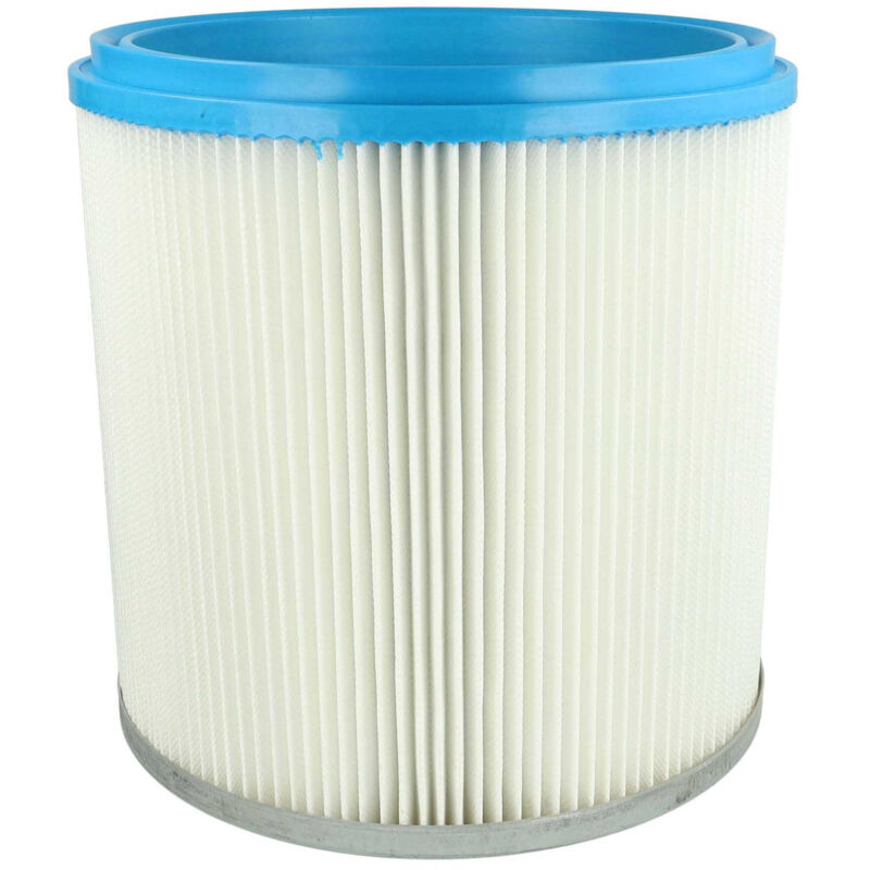 Filtre plissé compatible avec Bosch gas 12-50RF aspirateur à sec ou humide - Filtre à cartouche - Vhbw