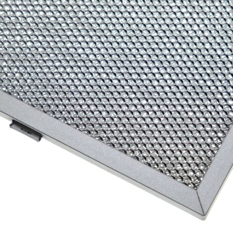 vhbw Filtre métallique hotte aspirante compatible avec Bosch DKE935B/01, DKE935BGB/01, DKE935CBR/01, DKE935EEU/01, DKE935EEU/03, DKE935EEU/05