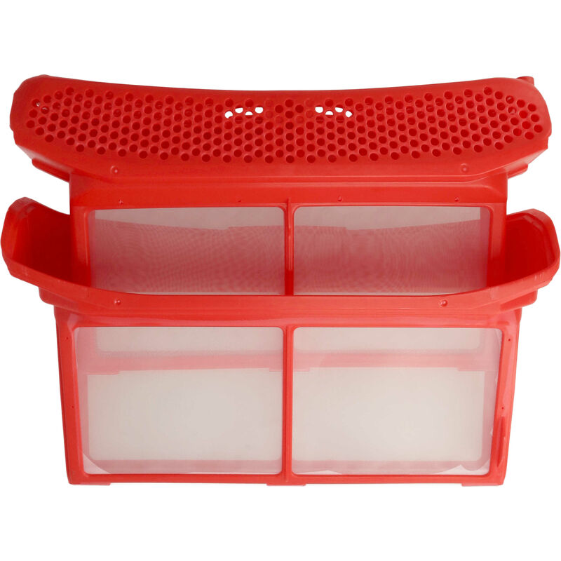 Filtre à peluches sèches-linge compatible avec Bosch / Siemens série WT43H - Filtre + support - Vhbw