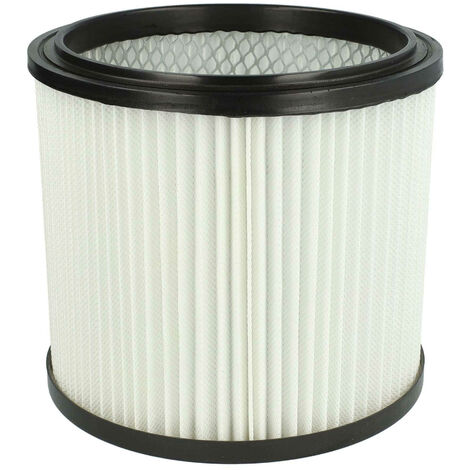 vhbw Filtre plissé compatible avec Parkside A1 Lidl, B1 Lidl, B2 Lidl, PNTS 1300, PNTS 1300(A1) aspirateur à sec ou humide - Filtre à cartouche