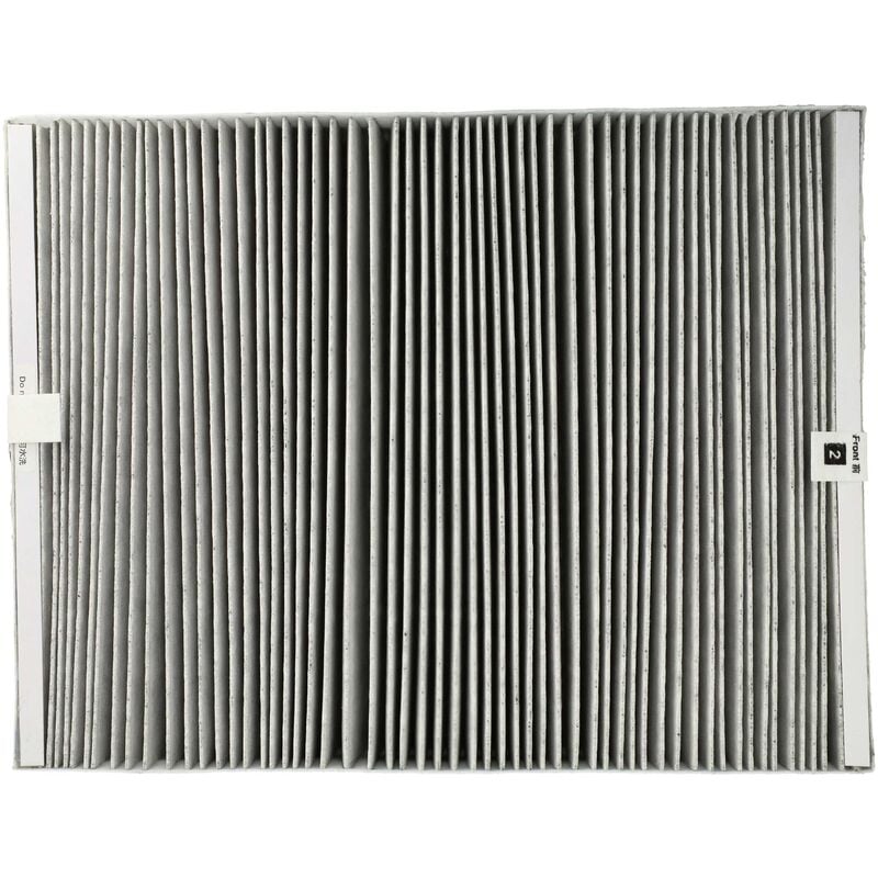 Filtre purificateur d'air combiné 2 en 1 (hepa + à charbon actif) compatible avec Philips AC4072/11 - comme Philips AC4147/10 - Vhbw