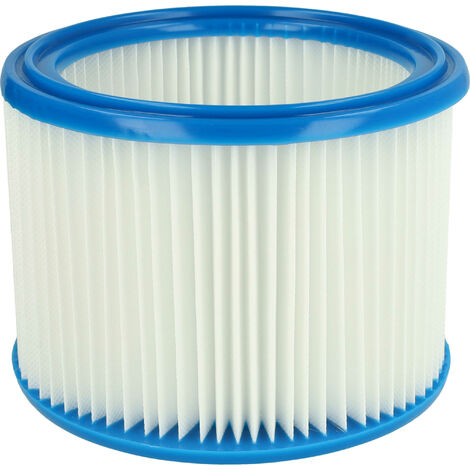 vhbw filtre rond à plis compatible aspirateur, aspirateur multifonction AEG AP250ECP, AP300ELCP, AS300ELCP, AS500ELCP