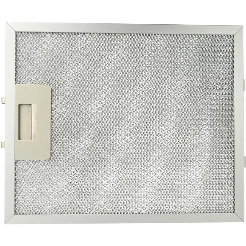 1x Filtre anti-graisse compatible avec Juno jdk 8340 e hotte de cuisine - 27,7 x 23 x 0,9 cm, métal - Vhbw