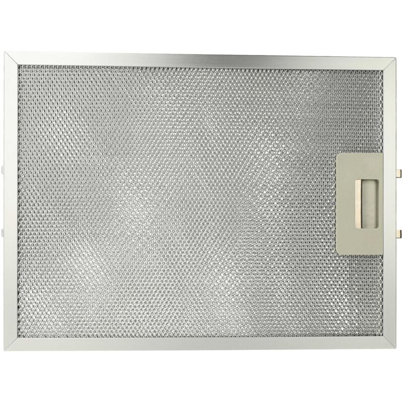 Vhbw - Filtrepermanent filtre à graisse métallique 32,8 x 24,7 x 0,9 cm convient pour Alno AEF3650N 94264092900 hottes de cuisinière métal
