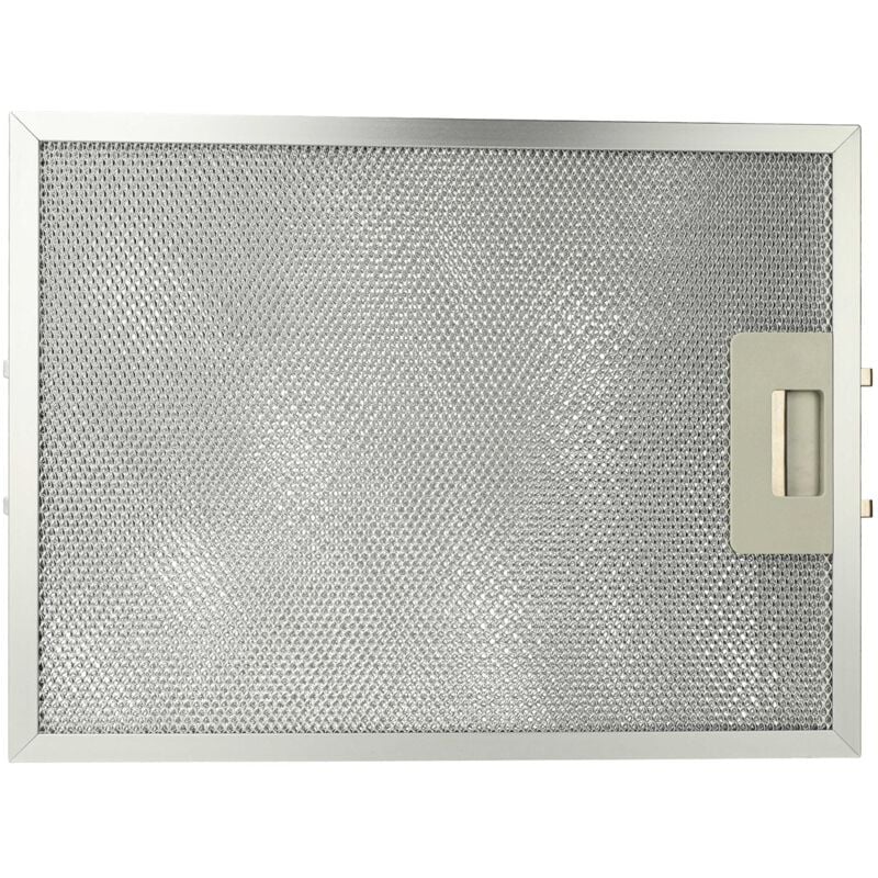 Vhbw - Filtrepermanent filtre à graisse métallique 32,8 x 24,7 x 0,9 cm convient pour Alno AEF3750X 94264093700 hottes de cuisinière métal