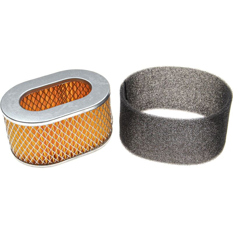 

vhbw Filtro (1x prefiltro, 1x filtro de aire) reemplaza Yanmar 114650-12540, 114650-12570 para motocultor, tractor de un solo eje