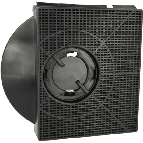 vhbw filtro a carboni attivi compatibile con Elica 208018904402, 1755556A, 1759889A, 1755556/2, 1755556/3 cappe aspiranti - 21,3 x 20,7 x 4,1 cm