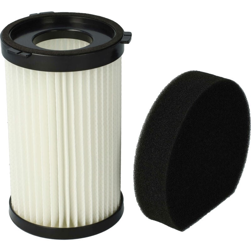 Image of 1x filtro a lamelle compatibile con dcg BS3070 aspirapolvere portatile, scopa elettrica - Incl. filtro in spugna - Vhbw