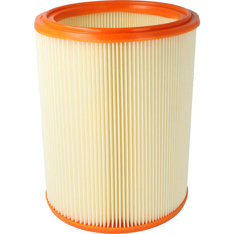 Image of Vhbw - filtro a lamelle compatibile con Nilfisk Aero 25-21, 26-01 pc x, 26-21 pc, 26-2L pc, 31-21 Inox pc, 31 inox, 31-21 inox aspirapolvere portatile