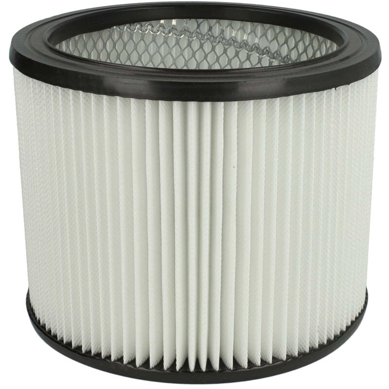 Image of Vhbw - filtro a pieghe piatte compatibile con Arebos aspiratore industriale 1600W aspiratore umido/secco - Cartuccia filtrante