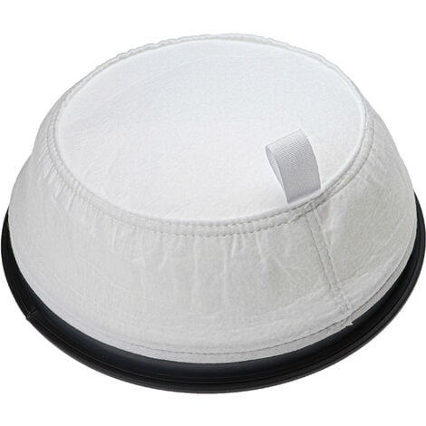 vhbw filtro a sacco compatibile con Nilfisk VP300 Thor, GD111 aspiratore per secco, aspirapolvere - Filtro di ricambio nero / bianco
