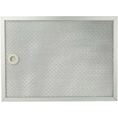 vhbw filtro anti-grasso compatibile con Rex / Electrolux CA956DEX, CA656DEX cappa da cucina - 31,7 x 23,25 x 0,9 cm, metallo