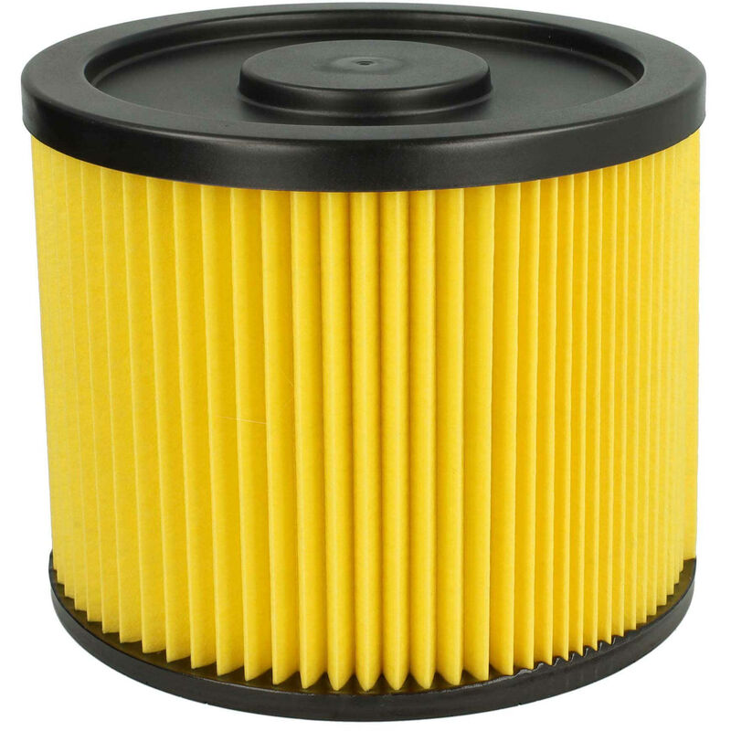 Image of Vhbw - filtro compatibile con Einhell bt-vc 1500 sa 5, Duo 1250, Duo 1300 a, Duo 30, Inox 1100, Inox 1250, Inox 1450 aspirapolvere filtro a pieghe