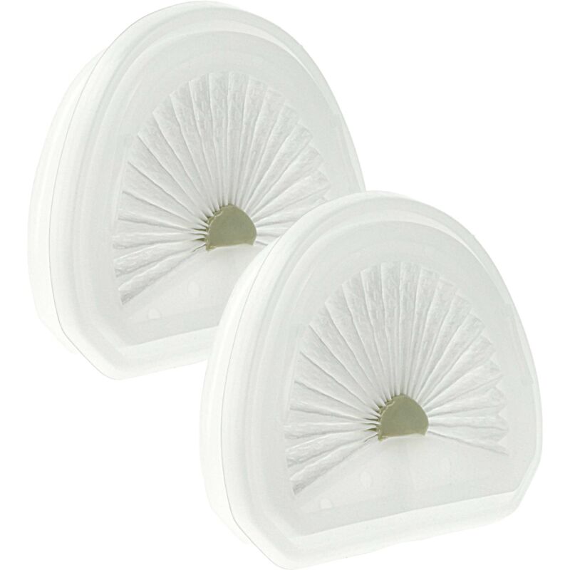 

Set de 2x filtros de aspiradora compatible con Black & Decker Dustbuster DVA325JP aspiradora - Filtro de suciedad, unidad de filtrado - Vhbw