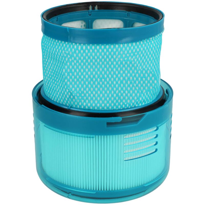 Filtro compatible con Dyson Gen5detect serie, Absolute aspiradora - Filtro de aire de salida, turquesa / blanco - Vhbw