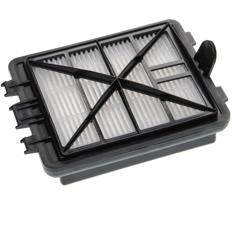 

Filtro compatible con Kärcher VC 6250 PET, VC 6300 B, VC 6400 PB aspiradora - Filtro de aire de salida (filtro EPA), negro / blanco - Vhbw