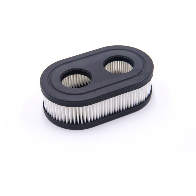 

filtro de aire de repuesto 11,1 x 6,7 x 3,4cm negro, blanco para cortacésped Briggs & Stratton 09P702-0019-F1, 09P702-0020-H1 - Vhbw