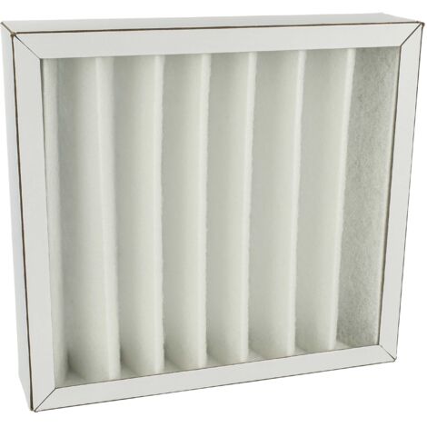 vhbw Filtro de aire G4 compatible con Pluggit Avent D160 ventilador, unidad de ventilación - Blanco