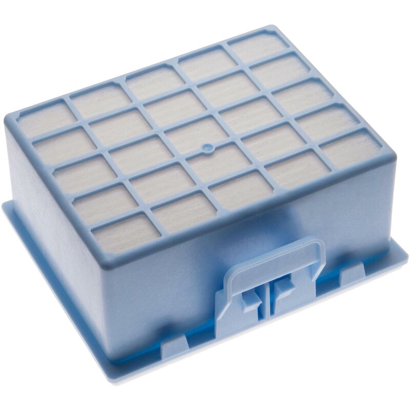 1x Filtro compatible con Bosch BGS2UPWER3/11, BGS2UPWER2/11 aspiradora - filtro Hepa azul / blanco - Vhbw