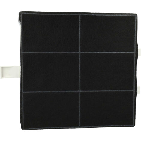 vhbw Filtro de carbón activado compatible con Balay 3BD693X, 3BD874XP, 3BD663X, 3BD673X, 3BD876XP, 3BD894XP campanas cocina - 22,2 x 22,2 x 2,4 cm