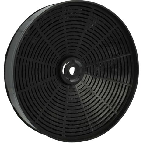 vhbw Filtro de carbón activado compatible con Electrolux EFT690K 95510141600, EFT690W 95510141400 campana extractora