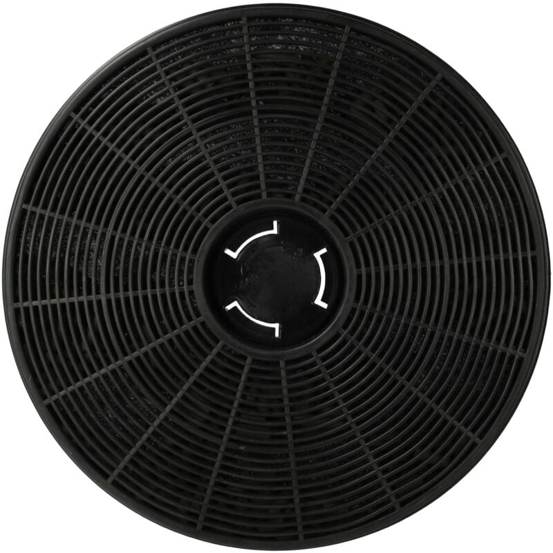 Filtro de carbón activado compatible con Respekta CH55060SA++, CH55060WA++, CH55090SA++, CH55090WA++, CH58060SA+ campanas cocina - 16 cm - Vhbw