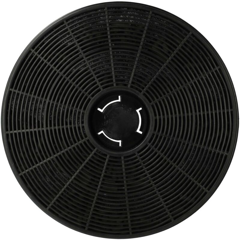 Filtro de carbón activado compatible con Respekta CH99040-60W, CH99040-90S, CH99040-90W campanas cocina - 16 cm - Vhbw