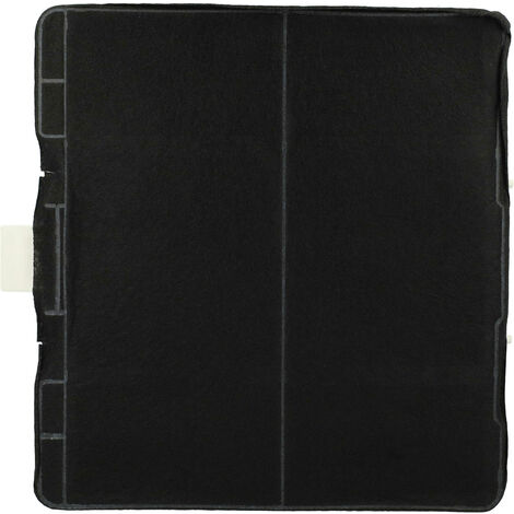 vhbw Filtro de carbón activado reemplaza DHZ5365, DHZ5365/01, LZ53250 para campanas cocina - 23,3 x 21,5 x 2,2 cm