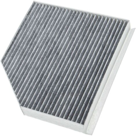 vhbw Filtro de habitáculo compatible con Audi A5 2.7 TDI - Automóvil - Con carbón activado
