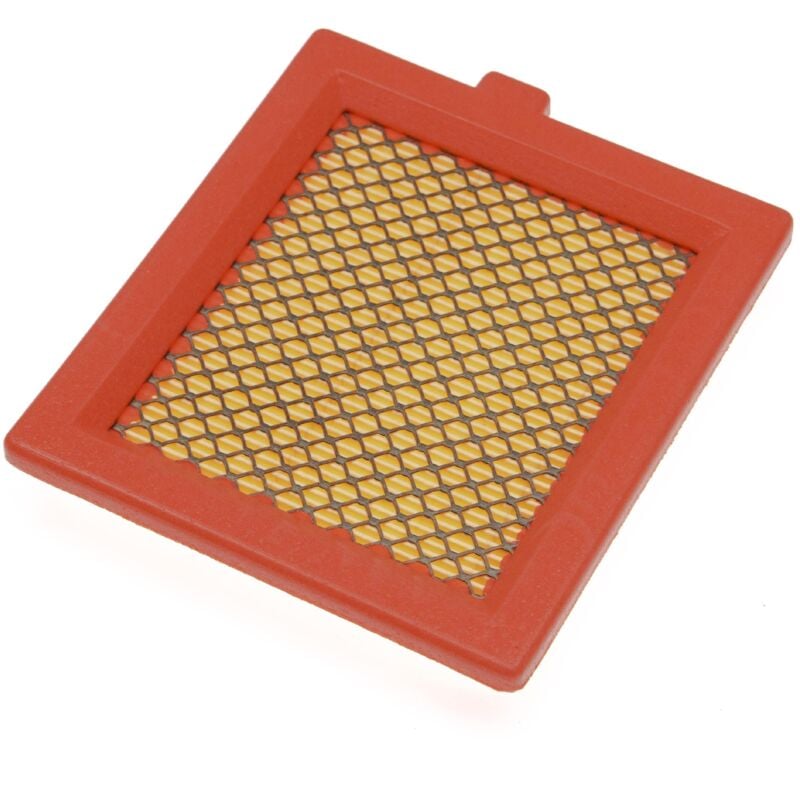 

filtro de repuesto (1x filtro de aire) reemplaza STIGA 1111-9169-01, 118550147/0 para cortacésped - 12,2 x 10,8 x 2 cm, naranja / amarillo - Vhbw