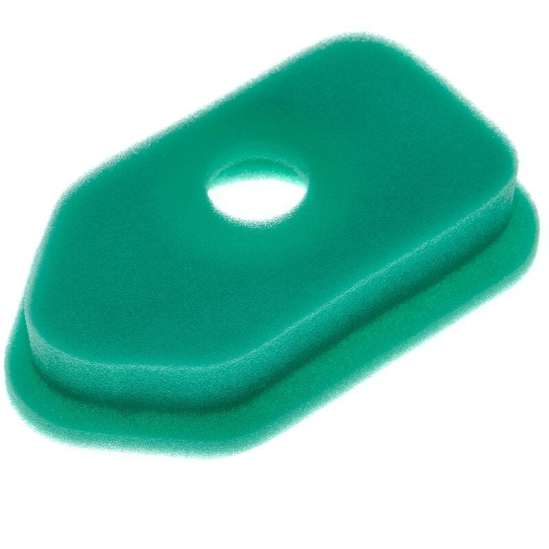 

vhbw filtro de repuesto de espuma compatible con Toro 20431, 20432 cortacésped - 15,3 x 9,1 x 2,9 cm, verde oscuro