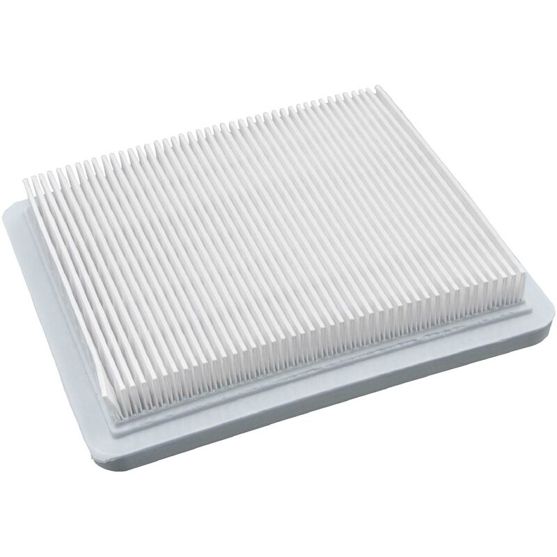 

filtro de repuesto de papel compatible con Briggs & Stratton 120H00, 120300, 120400, 120600 cortacésped - 13,2 x 11,5 x 2,1 cm, blanco - Vhbw