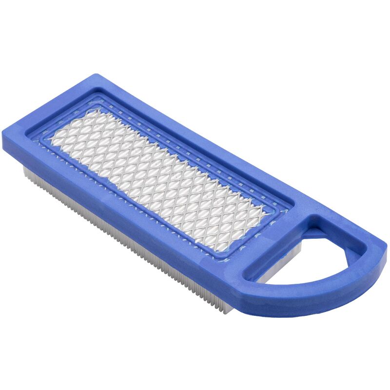 

Filtro de repuesto compatible con Briggs & Stratton 284H07, 284H77, 285H77, 286H77, 31E707 cortacésped - 18 x 8 x 3,5 cm, blanco / azul - Vhbw