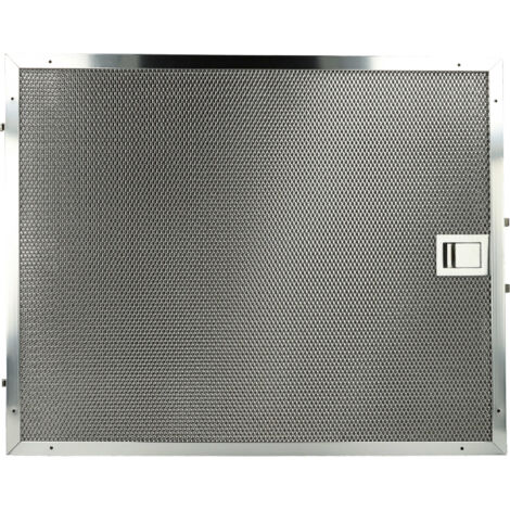 vhbw Filtro metálico de grasa compatible con Miele DA5330D campana extractora - 39,1 x 31,5 x 0,9cm acero inoxidable