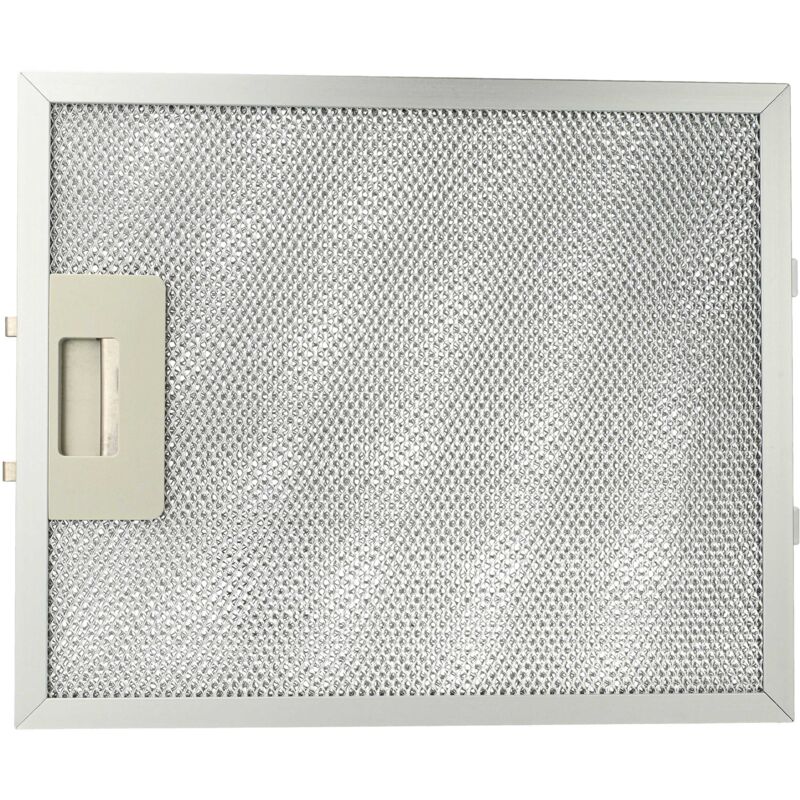 1x Filtro metálico de grasa compatible con aeg hc 5690 m campana extractora - 27,7 x 23 x 0,9cm metal - Vhbw
