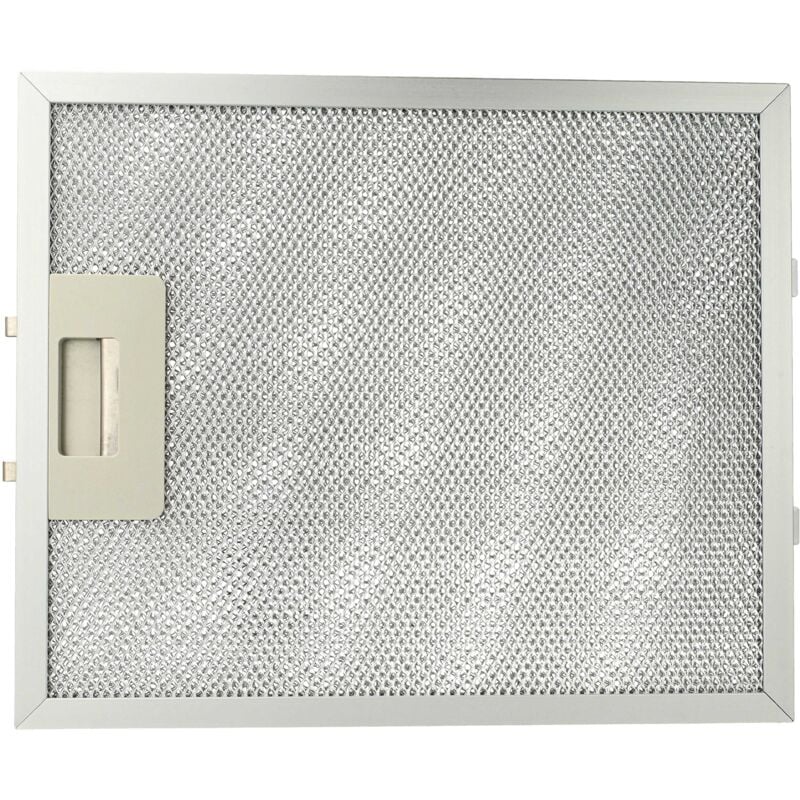 1x Filtro metálico de grasa compatible con aeg Electrolux dk 9690 m, dk 9990, dk 9690 M2F, hc 5690 campana extractora - 27,7 x 23 x 0,9cm metal - Vhbw