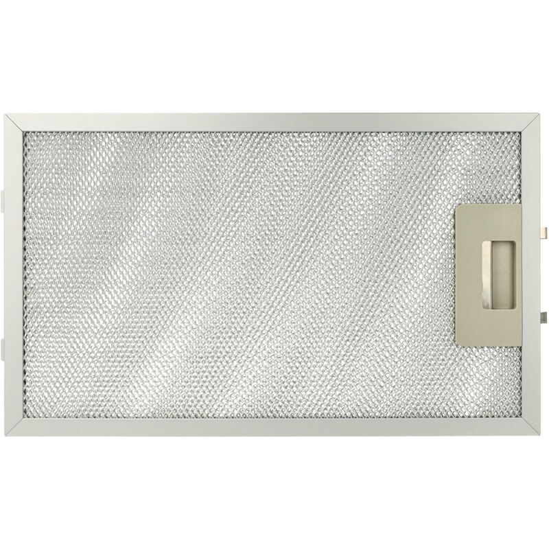 Filtro metálico de grasa reemplaza aeg 50253591007, 4055101697 para campana extractora - 32,5 x 19,6 x 0,85 cm metal - Vhbw