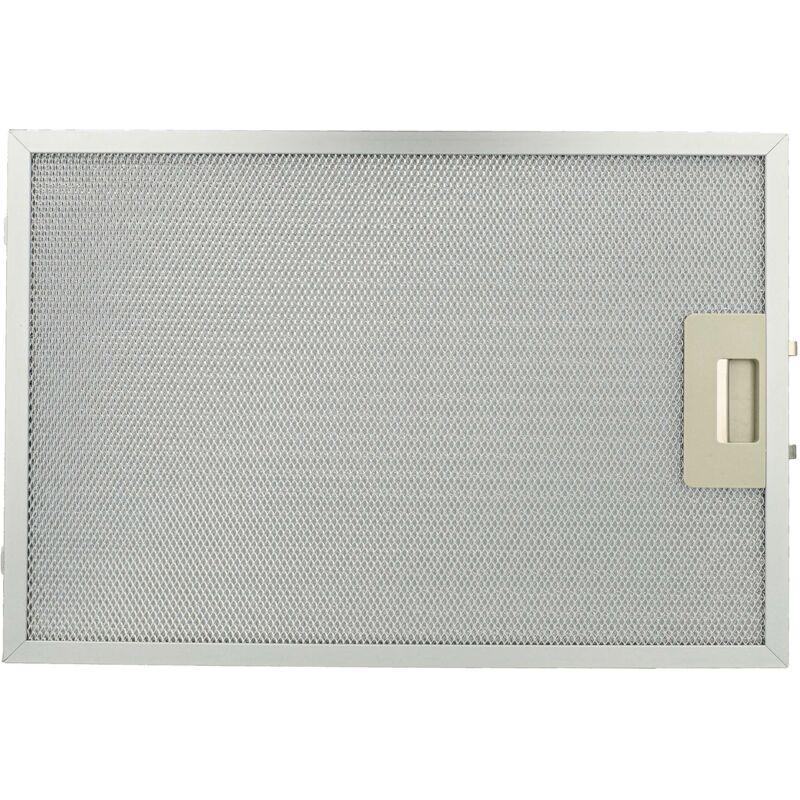 vhbw Filtro metálico de grasa compatible con Bosch DWB 09 W850, 09 W652 campana extractora - 38,8 x 26,5 x 0,9cm metal