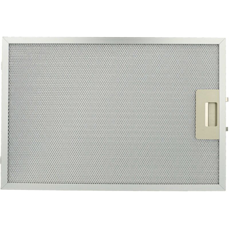 vhbw Filtro metálico de grasa compatible con Pitsos 2MEB 60 X, 2MEB 60 SX, 2MEB 90 X, 2MEB 90 SX campana extractora - 38,8 x 26,5 x 0,9cm metal