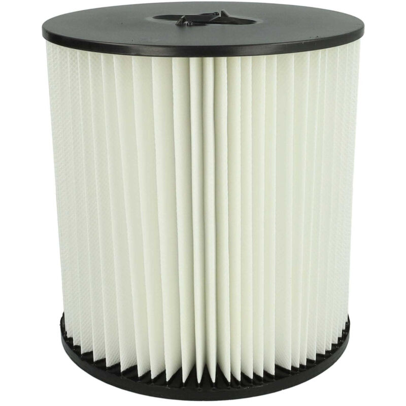 

Filtro plisado compatible con Royal CS400, CS600, CS620, CS800, CS820 aspiradora en seco y mojado - Filtro, cartucho - Vhbw