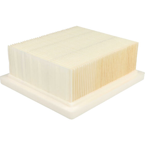 vhbw Filtro plisado plano compatible con Hilti VC 5-A22 aspiradora - Elemento filtrante