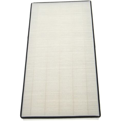vhbw Filtro polen compatible con Vallox ValloPlus 500 SE, 500 SE Sole unidad ventilación - Filtro aire F7, 45,3 x 22,5 x 5,2 cm negro / blanco