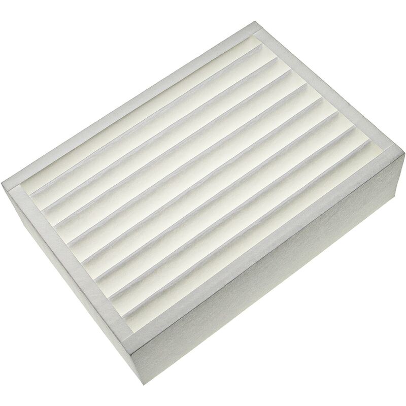 

Filtro polen compatible con Zehnder Atmos, Thermos unidad ventilación - Filtro aire F7, 36 x 26 x 10 cm, blanco - Vhbw