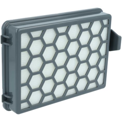 vhbw filtro sostituisce Kärcher 2.863-237.0, 4054278229676 per aspirapolvere - Filtro HEPA bianco / grigio