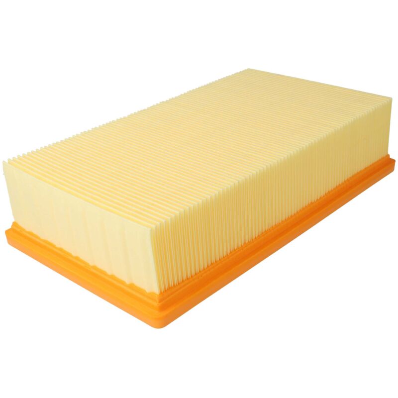 vhbw Flat-Fold Filter F7 Replacement for Kärcher 6.904-367.0, 6.907-012-0 for Vacuum Cleaner - Pleated Filter Element